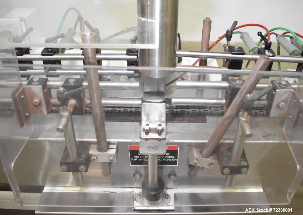Used All Fill Model DHAA-400 Dual Head Automatic Inline Auger Filler